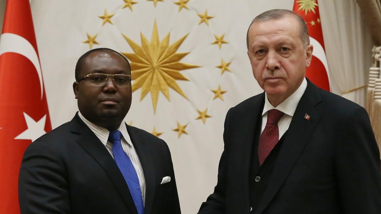 Erdogan recebe o embaixador da Guiné Equatorial