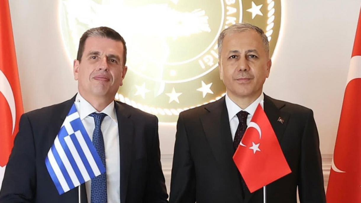 Вътрешният министър Али Йерликая се срещна с гръцкия министъра на миграцията и убежището Керидис