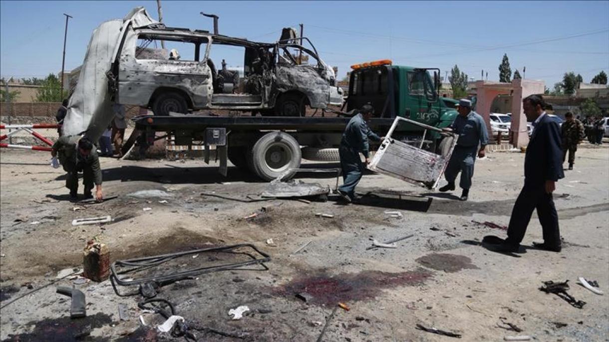 حمله انتحاری مرگبار در وردک افغانستان
