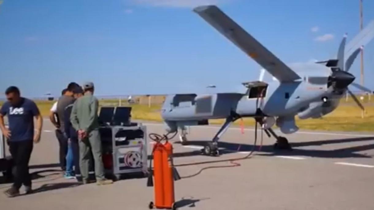 土耳其无人机安卡在哈萨克斯坦被测试