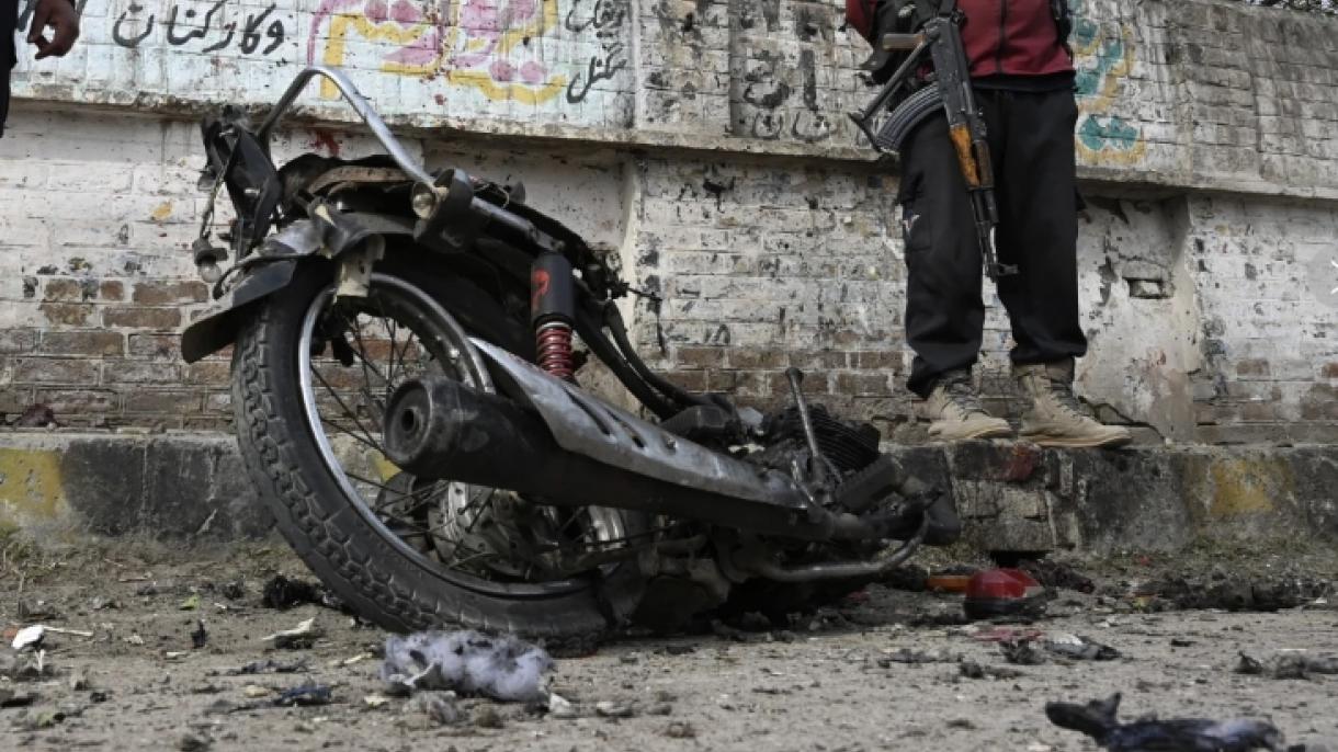 пакистанда мотосиклит бомба партлиди