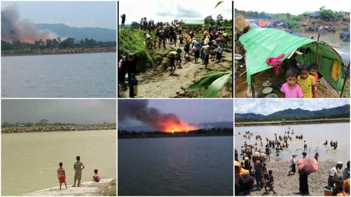 زمان‌بندی تامل برانگیز حملات و قتل‌عام مسلمانان در آراکان میانمار