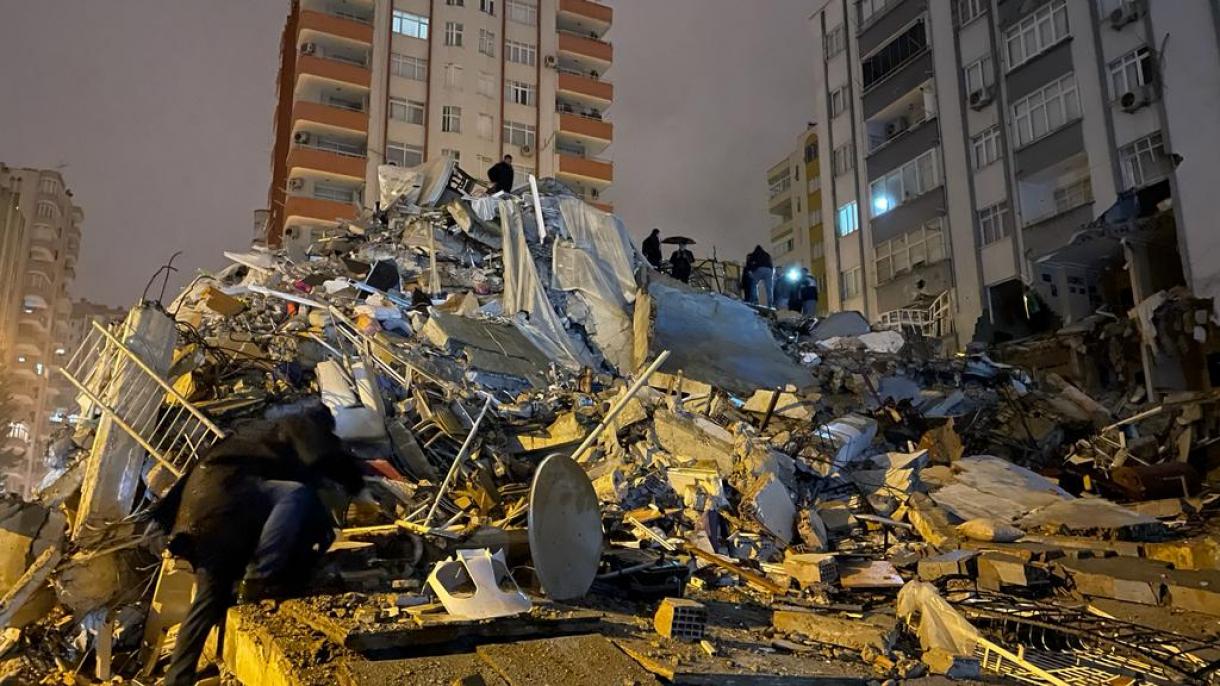 ترکیہ میں 7.4 کی شدت کے زلزلے کے نتیجے میں 76 افراد جان بحق 440 زخمی