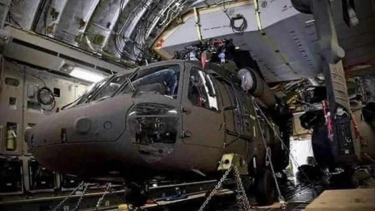 آمریکا برای افغانستان 7 فروند هلیکوپتر نظامی واگذارشده است