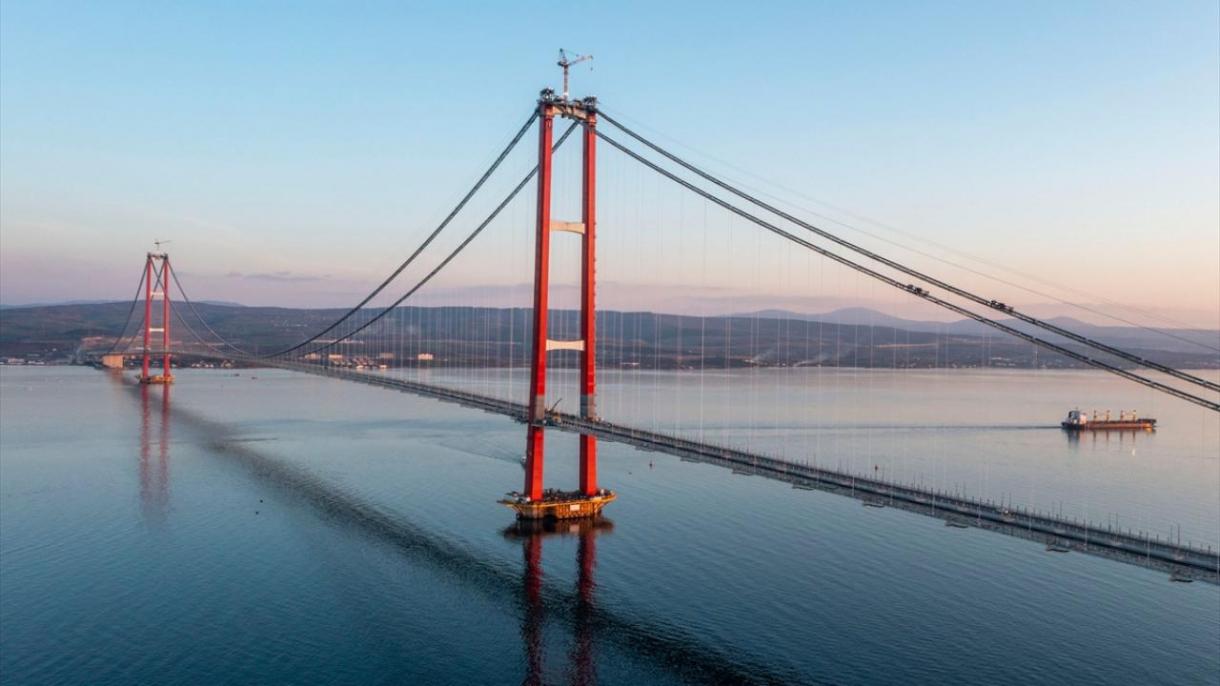 El puente de Çanakkale de 1915 gana otro premio a nivel global