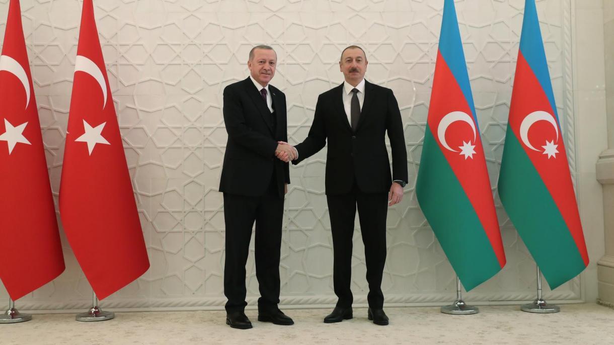 O presidente Erdogan fará uma visita formal ao Azerbaijão