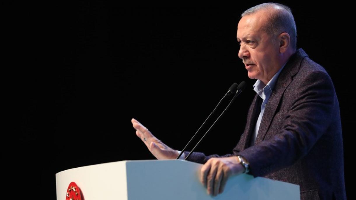 Prezident Erdogan Çanakgala welaýatynda saparda boldy