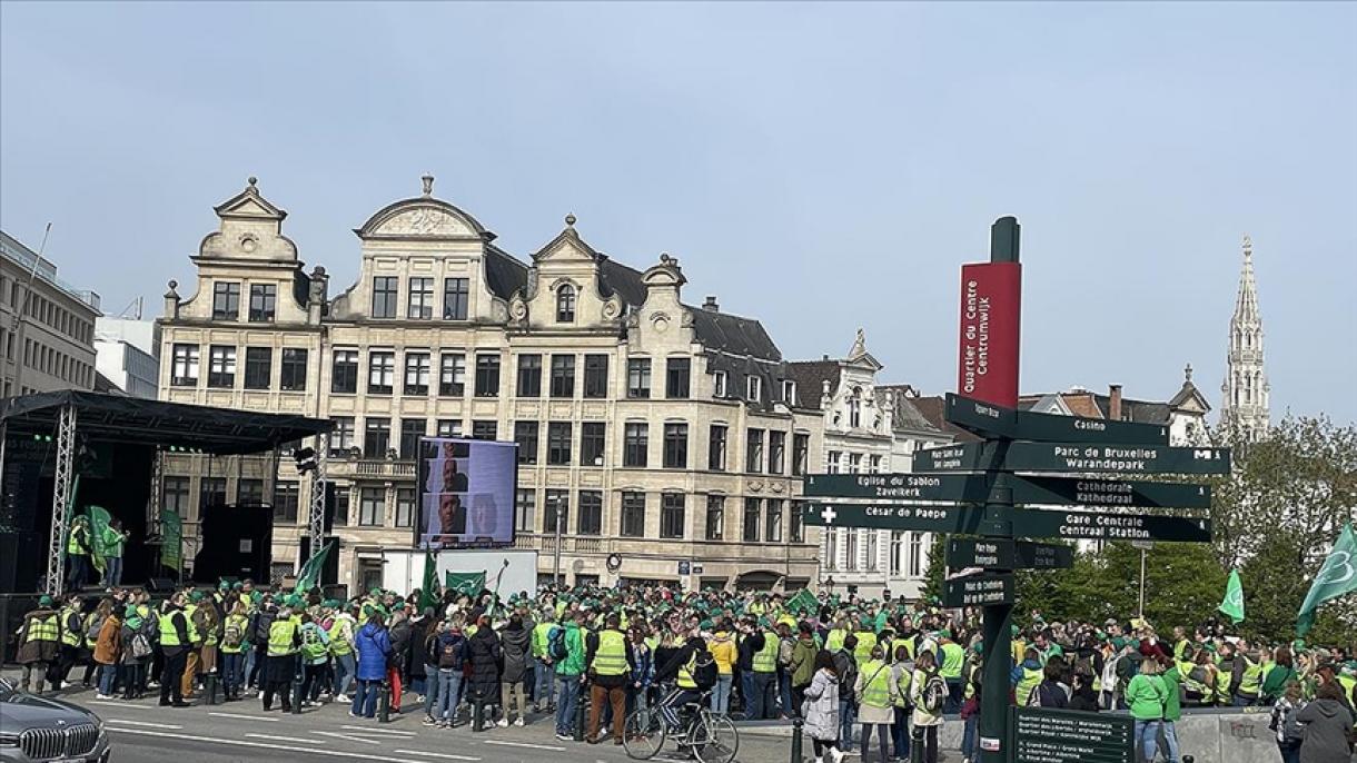 Belgiýada Mugallymlar Iş Taşlady