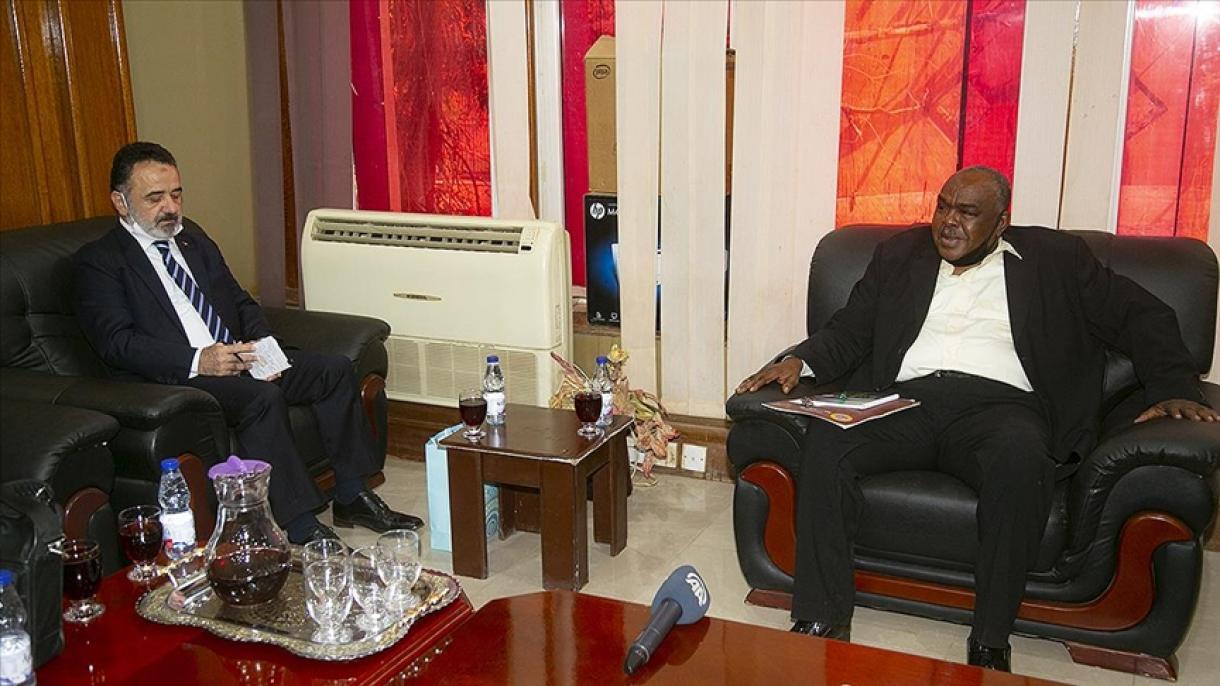 Με τον Σουδανό υπουργό Εμπορίου συναντήθηκε ο πρέσβης της Τουρκίας στη Χαρτούμ