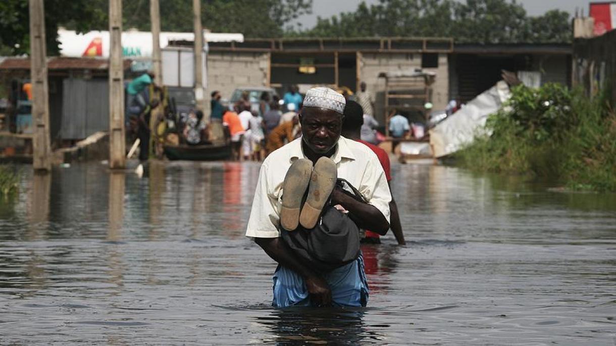 尼日尔洪灾导致45人死亡