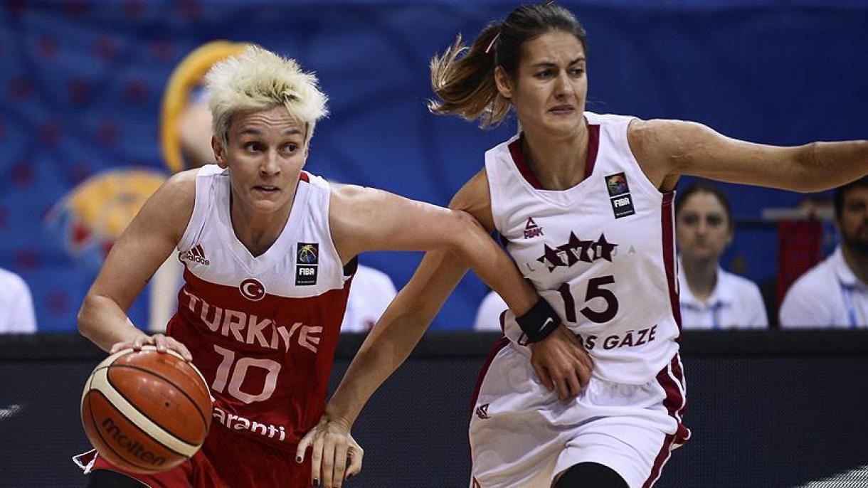 Turquia alcança o quinto lugar no Campeonato de Basquete Feminino Europeu