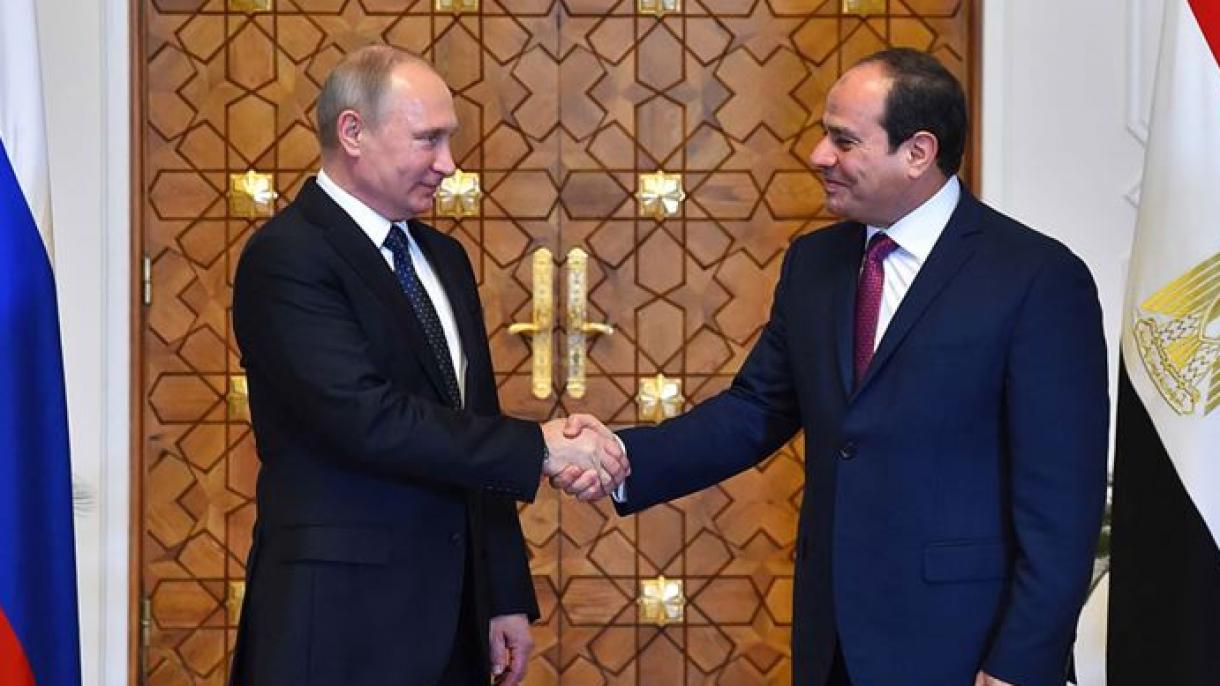 روسی صدر کی مصری صدر سے بات چیت، لیبیا کے معاملے پر غور