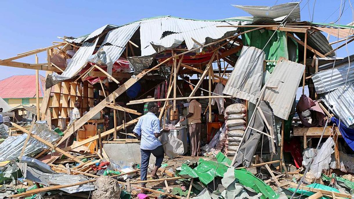 افزایش شمار قربانیان بمب گذاری در سومالی به 32 نفر