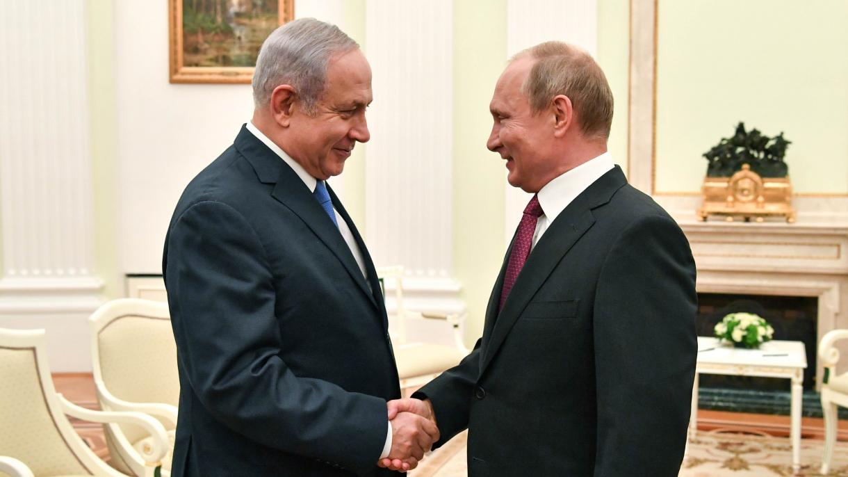 Rossiya prezidenti Vladimir Putin Isroil bosh vaziri Binyamin Netanyahu bilan uchrashdi