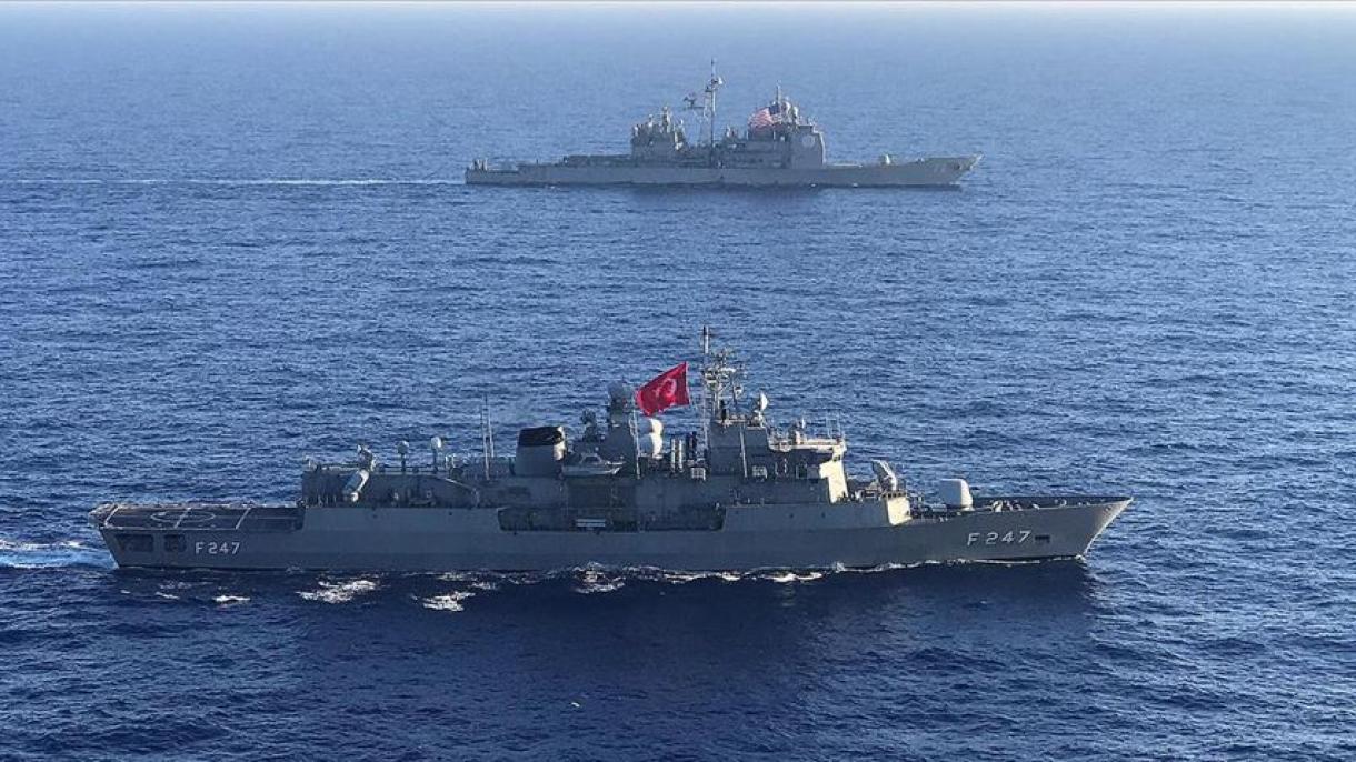 Turchia e Stati Uniti conducono addestramento navale nel Mediterraneo