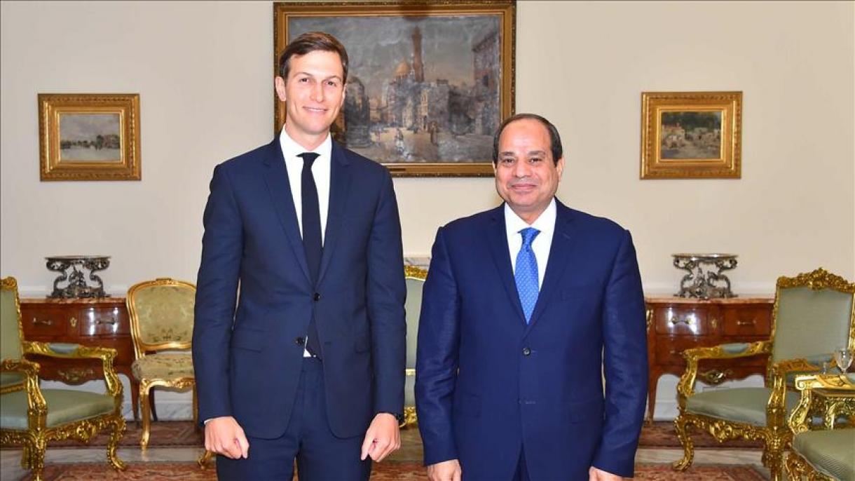 دیدار السیسی با نمایندگان ویژه ترامپ در مورد صلح خاورمیانه