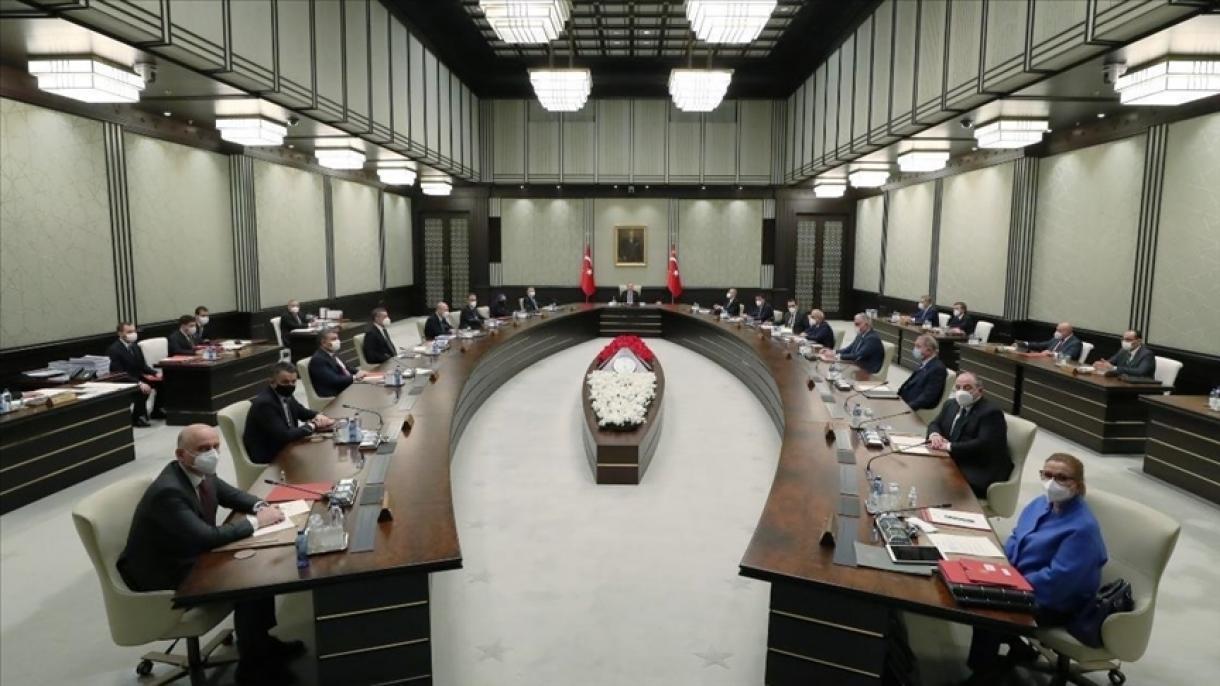 Reunião do gabinete presidencial