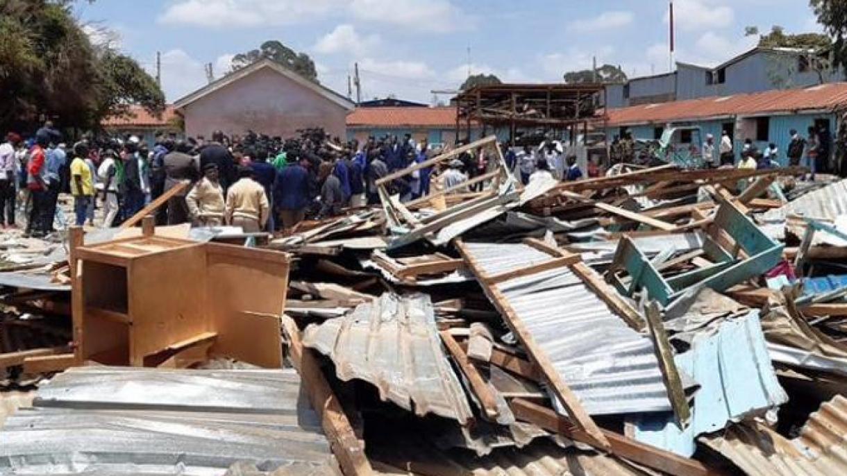 Nairobi,crolla scuola, 7 bambini morti