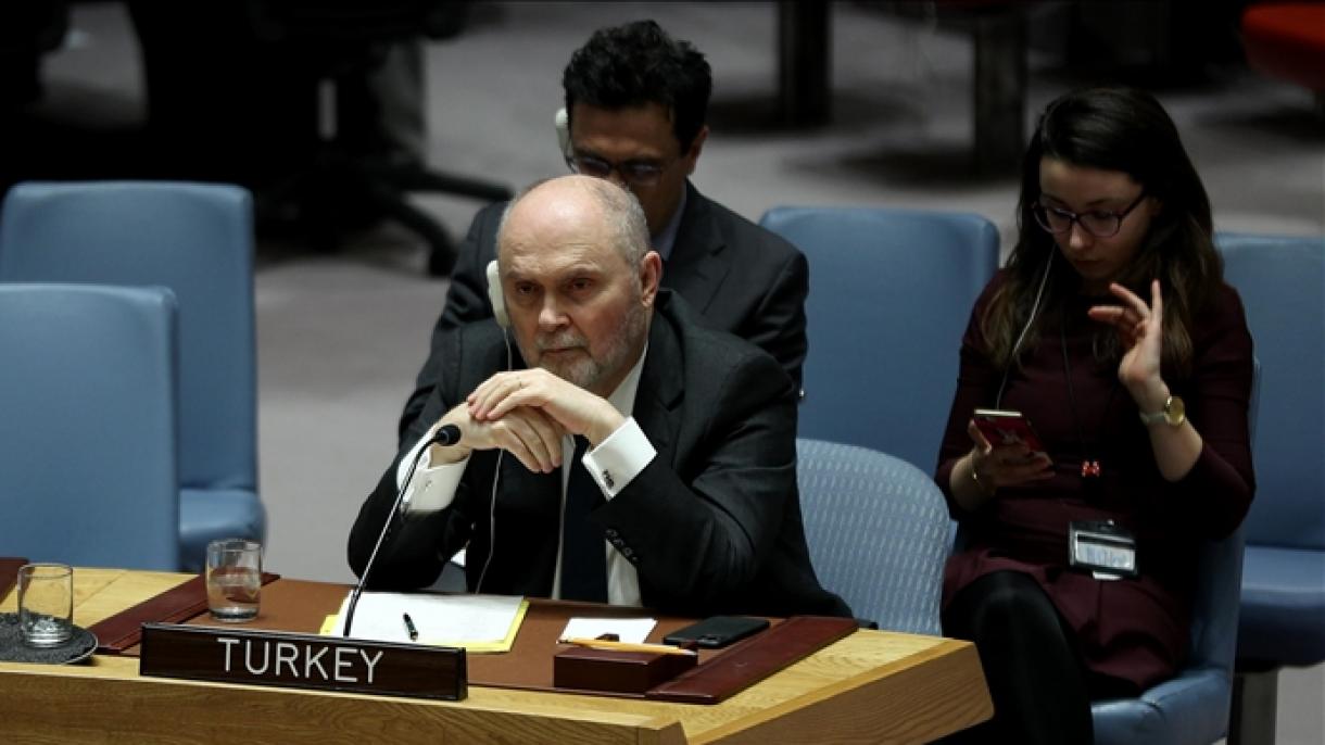 Reação da Türkiye às alegações da China na ONU