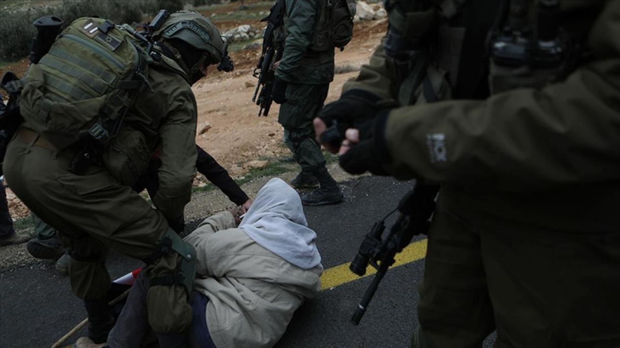 اسرائیلی فوجیوں کی فلسطینی مظاہرین کے خلاف مداخلت