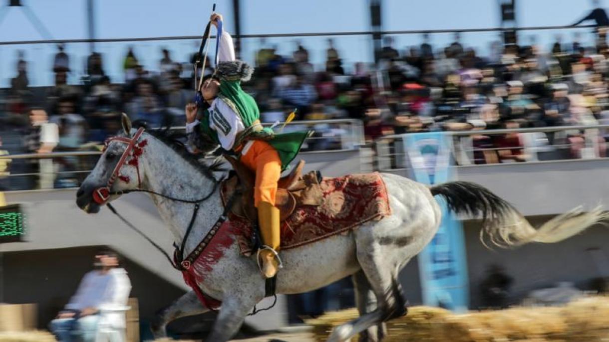 Véget ért a lovas íjász török bajnokság Kayseriben