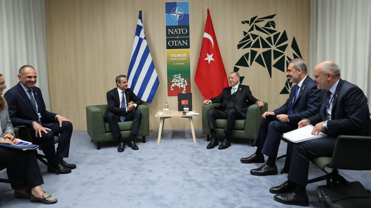 Erdogan-Mitsotakisau discutat despre relațiile Türkiye - Greciei