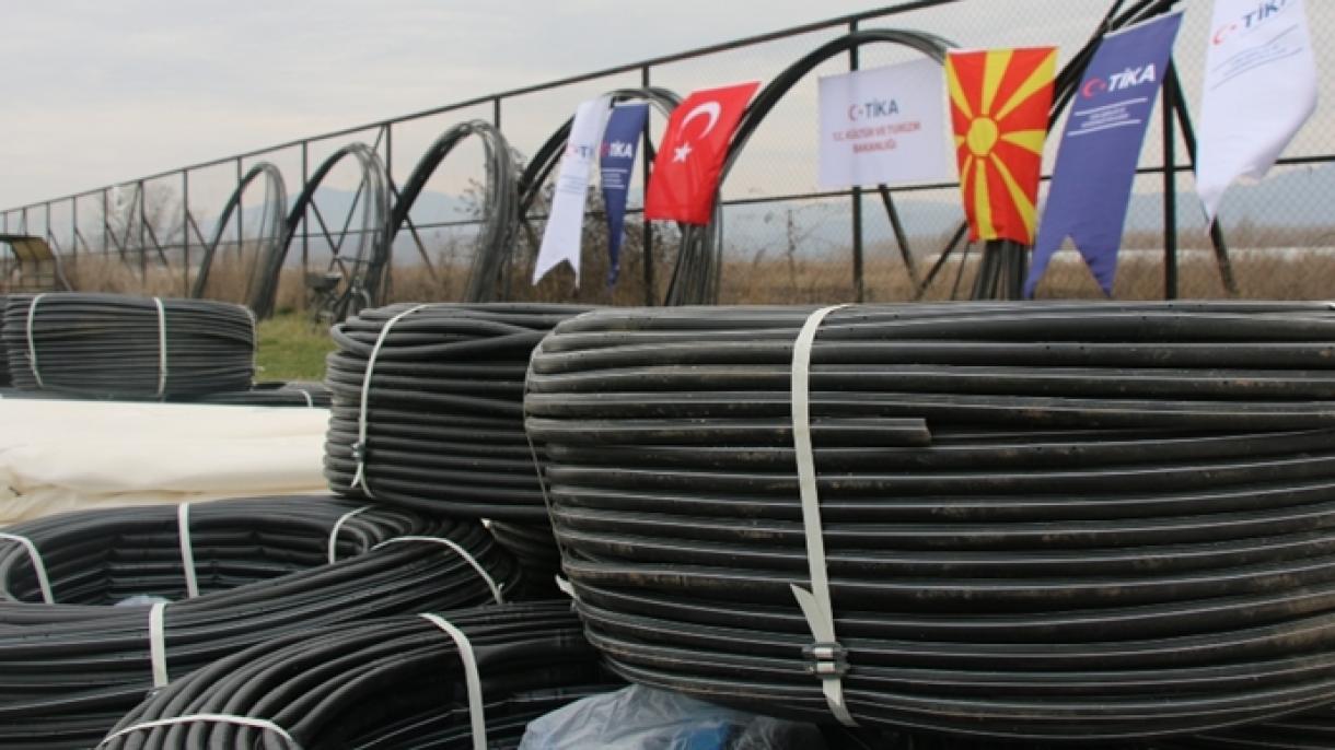 ТИКА додели опрема за пластеници и семе за 140 семејства во Општина Василево во Северна Македонија
