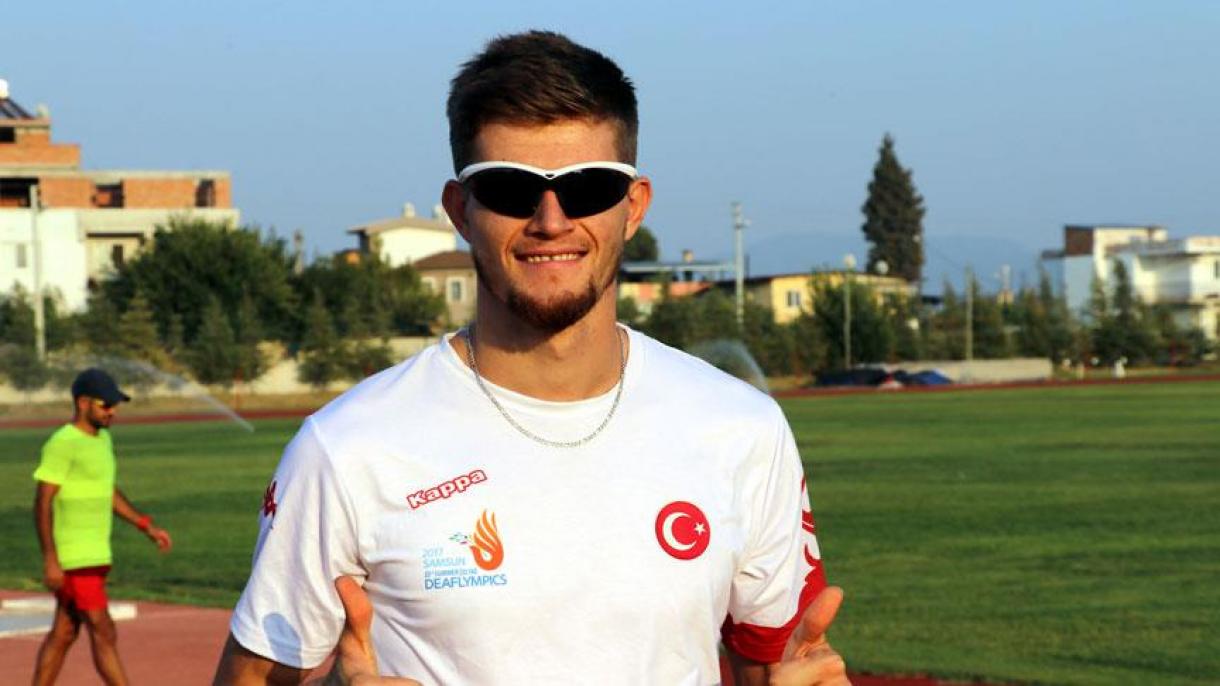 Aranyérmet nyert Yasin Süzen hallássérült török atléta