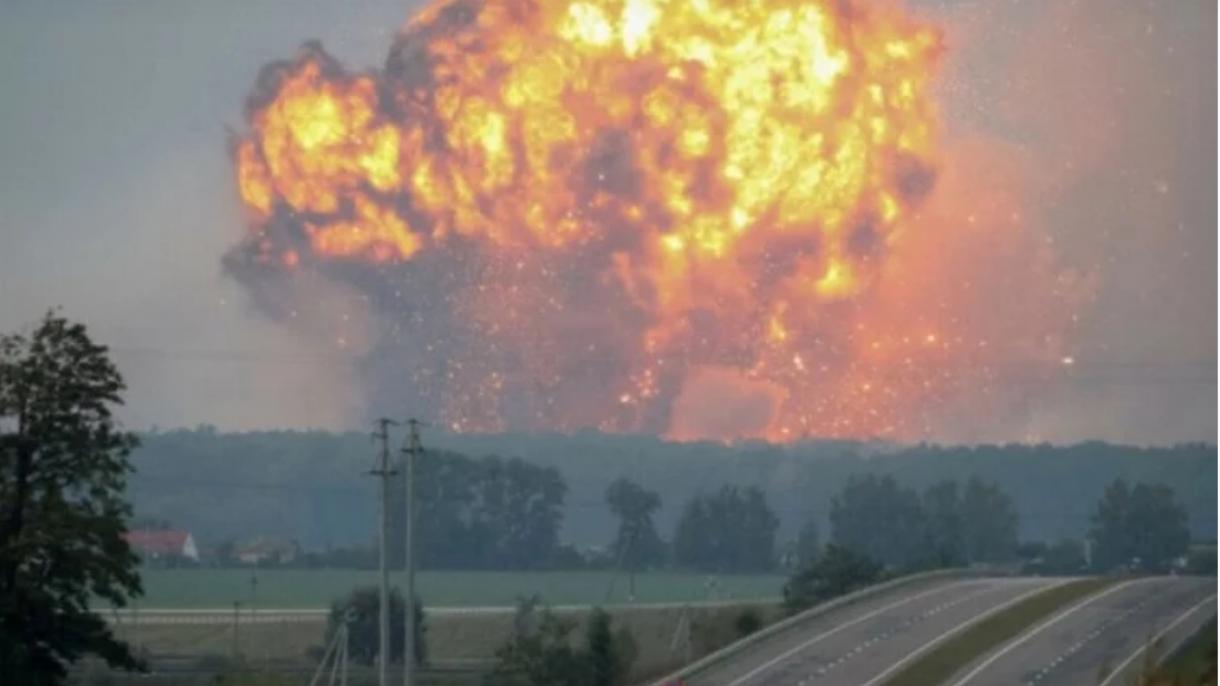 rusiye ukrainaning qirim ariligha bashqurulidighan bomba atqanliqini bildürdi