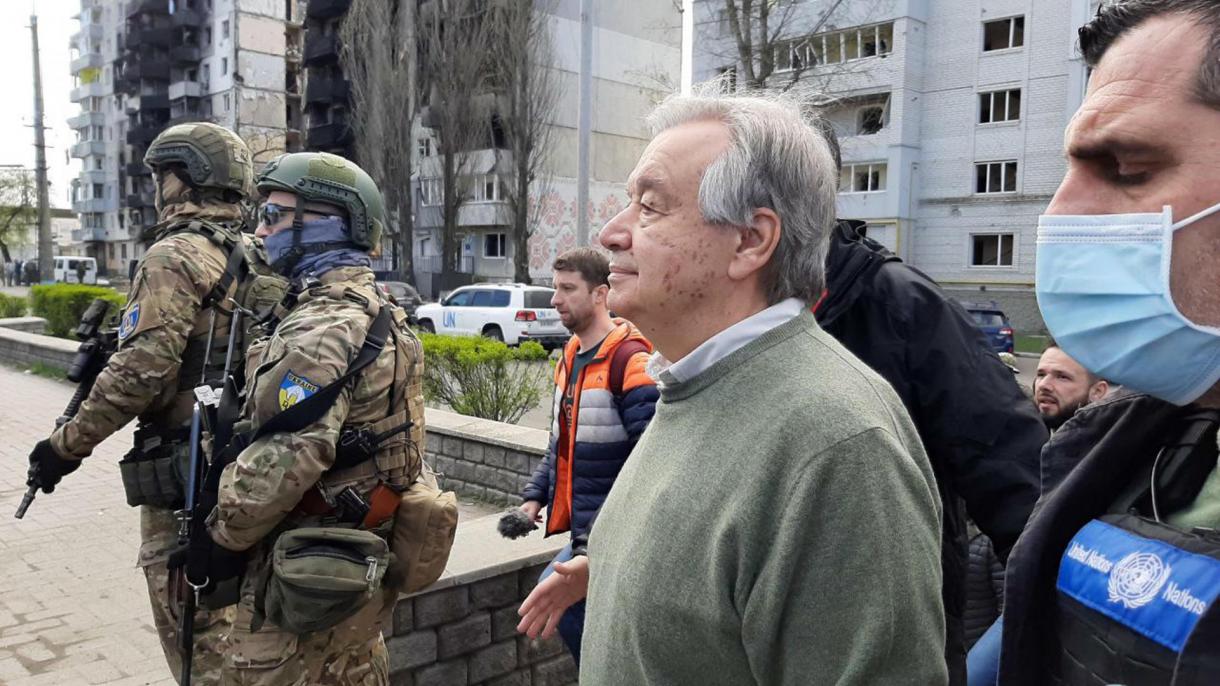 Guterres en Ucrania: “El peor de los crímenes es la guerra en sí misma”