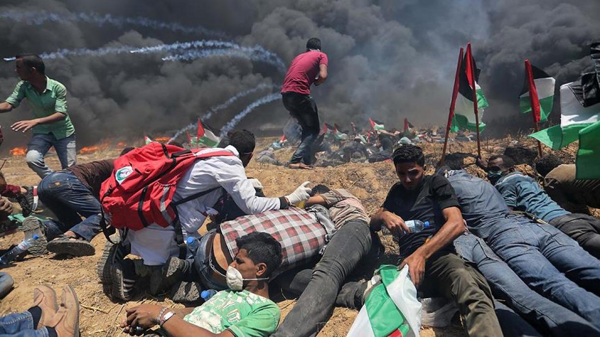 اسرائیل 41 فلسطینی را در نوار غزه قتل عام کرد