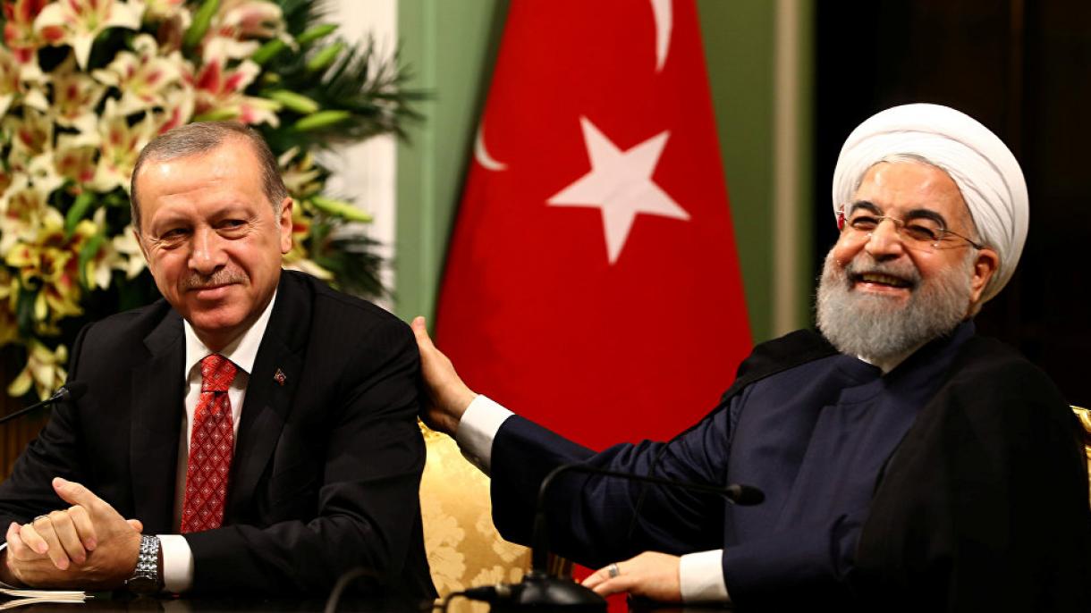 总统埃尔多昂与伊朗总统鲁哈尼举行会晤