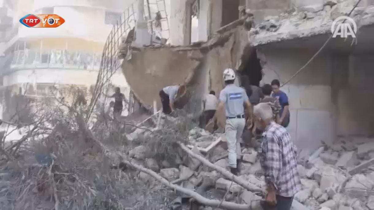 Atacul regimului sirian la Alep