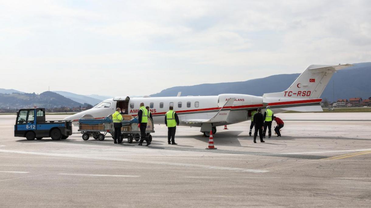 土耳其为波黑捐赠的疫苗抵达萨拉热窝机场