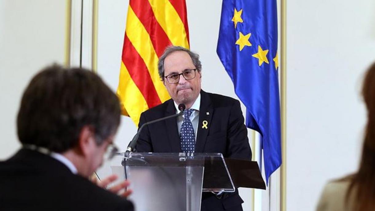 El Parlamento de Cataluña retira el acta de diputado al presidente Quim Torra