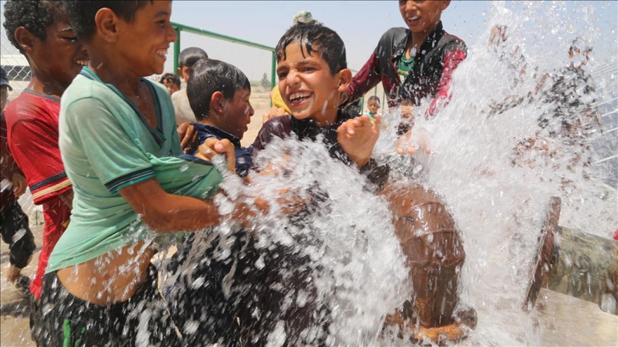 افتتاح یک ایستگاه تامین آب برای 1300 خانوار در سوریه