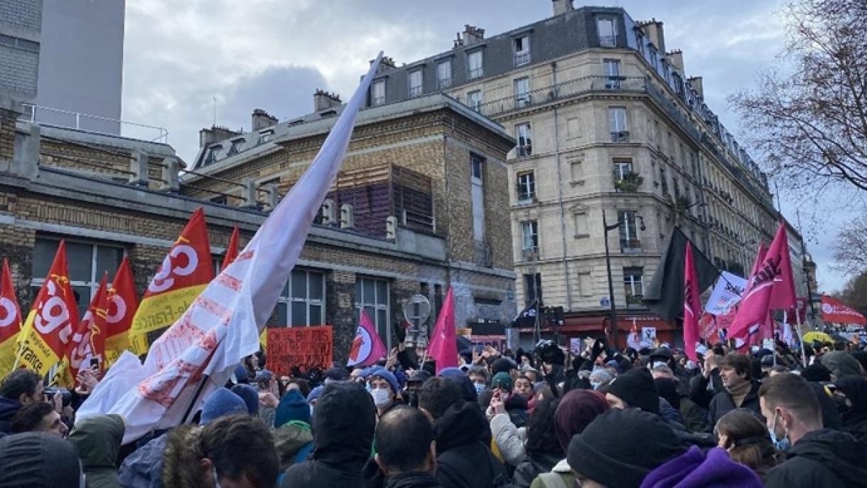 Manifestation anti-Zemmour à Paris