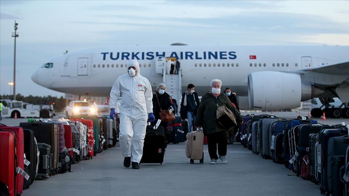 Llevan a 32 mil turcos en el extranjero a la patria por las medidas de coronavirus