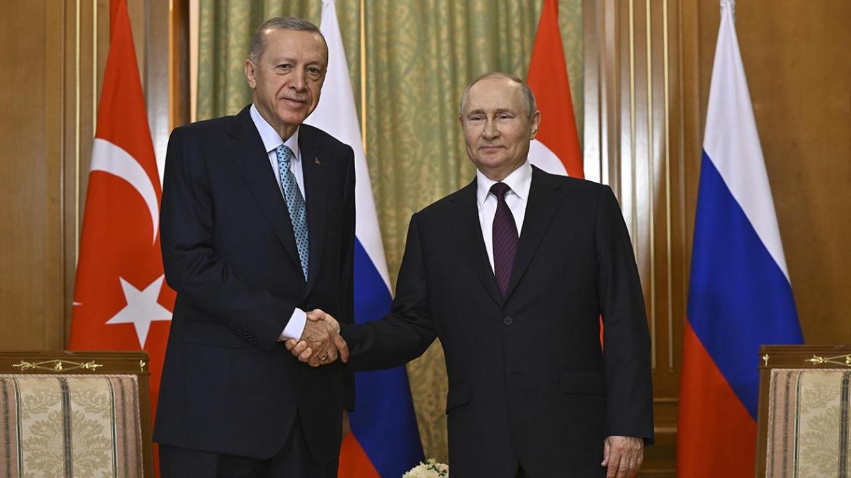 Prezident Erdogan Astanada Putin Bilen Duşuşar