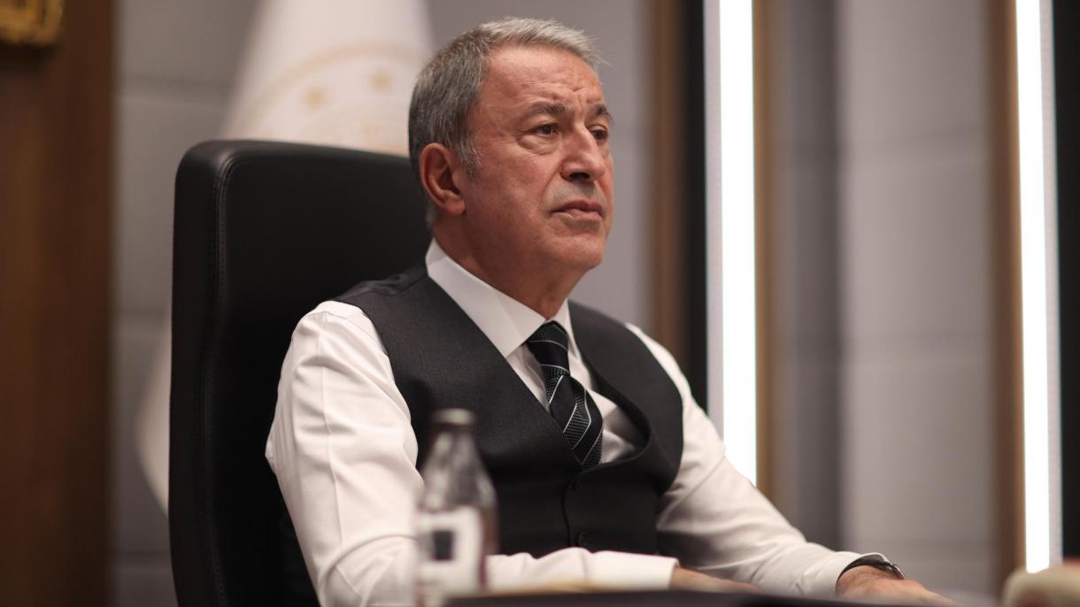 Hulusi Akar Mariupol şəhərindəki təxliyələr barədə bəyanat verib