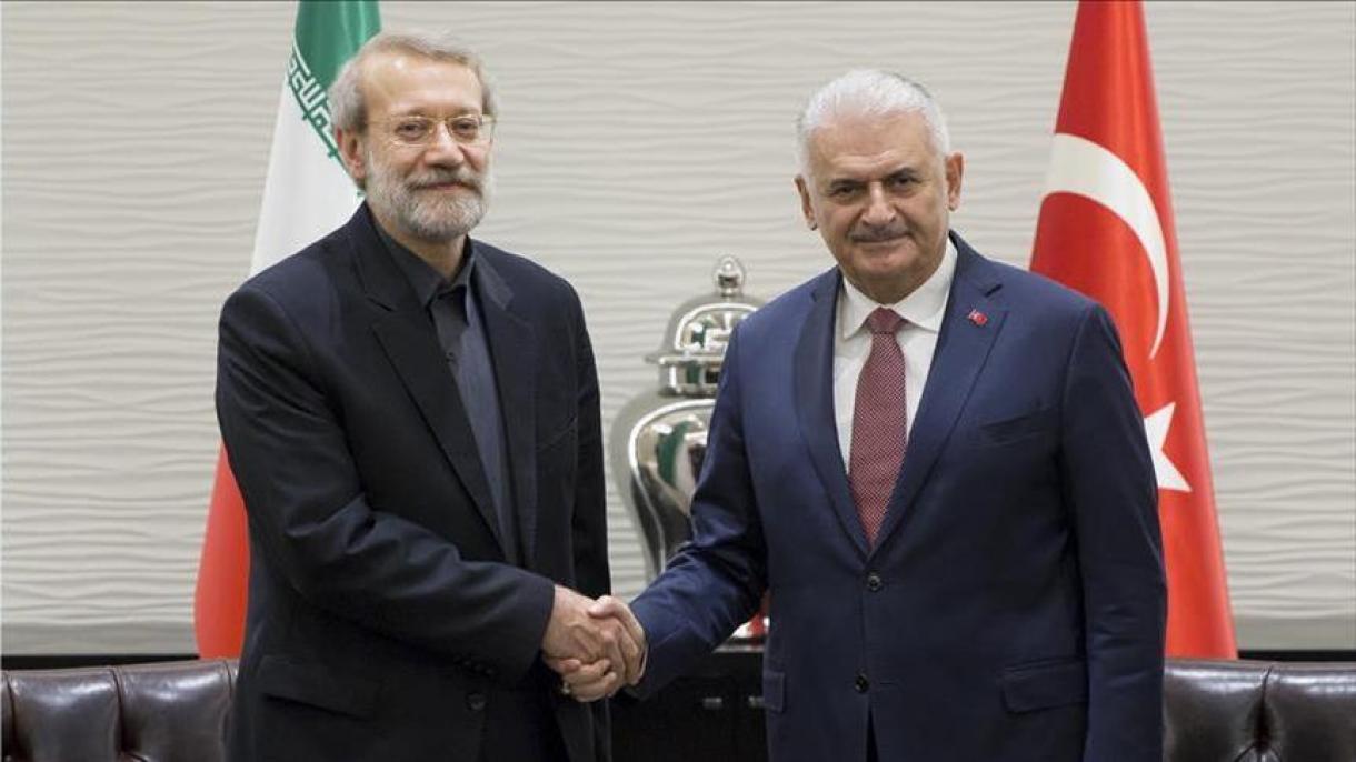 دیدار روسای مجلس ترکیه و ایران در تهران