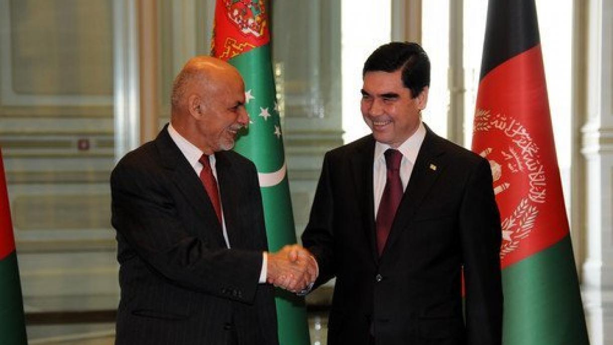 افغانستان جمهوررئیسی محمد اشرف غنی ترکمنستان گه تشریف بویوردی