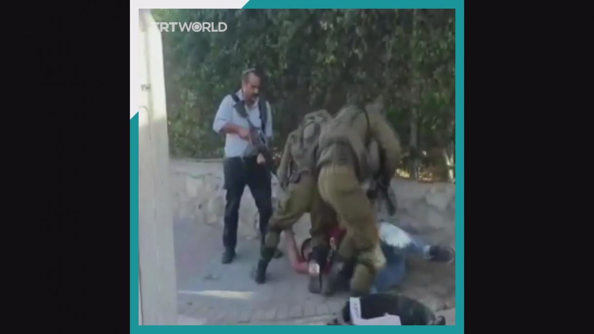 Egy palesztint megvertek az otthona közelében