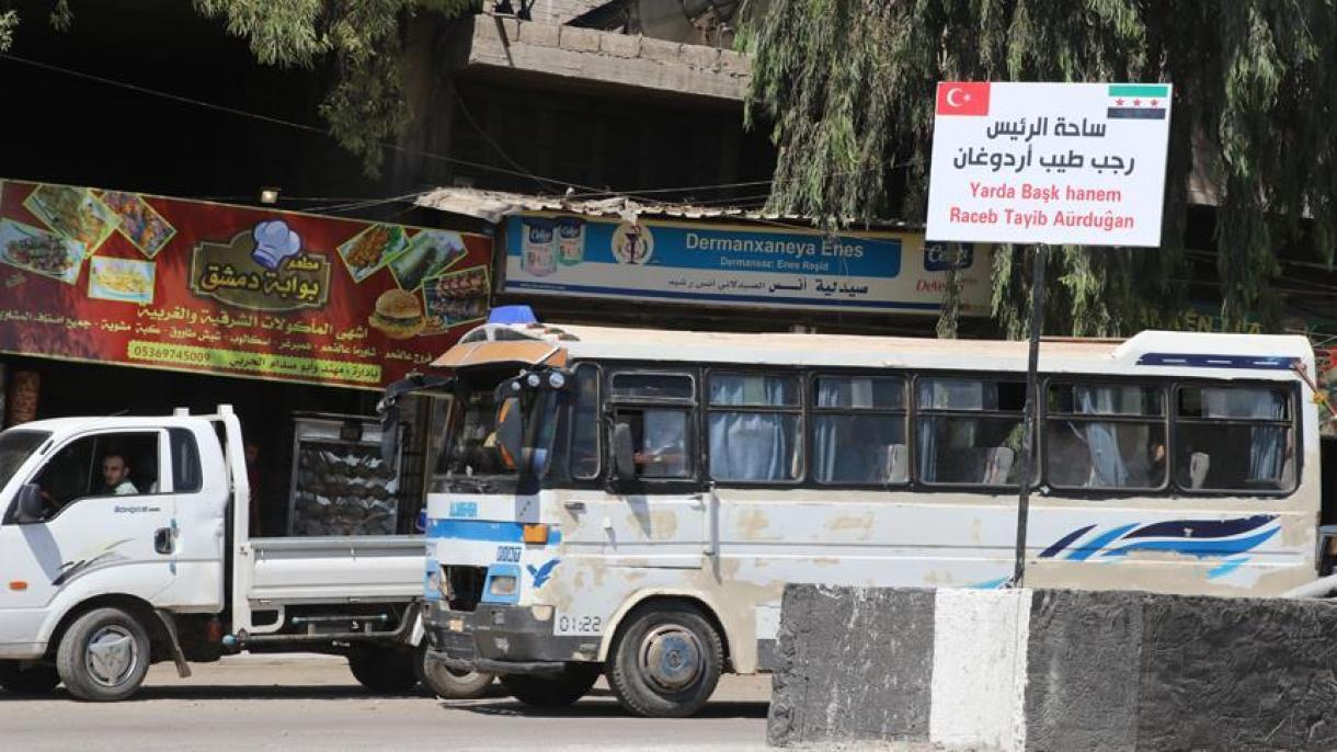 Afrin prospektlərinə Ərdoğan və Zeytun budağı adları verildi