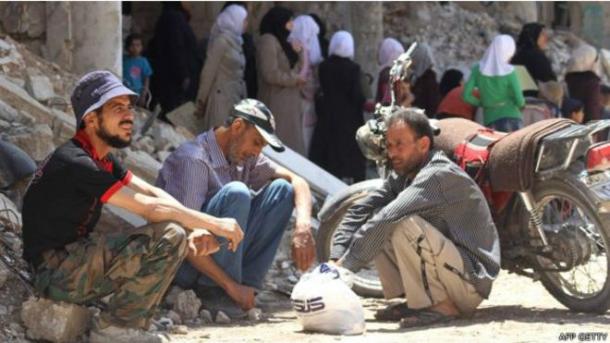 美英法呼吁联合国为叙利亚被包围地区运送人道物资