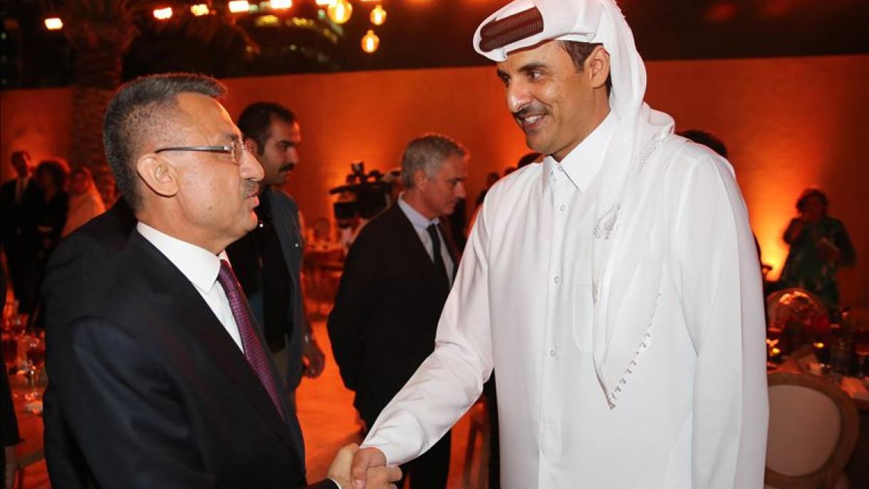 حضور معاون رئیس‌جمهور ترکیه در مراسم افتتاح موزه ملی قطر