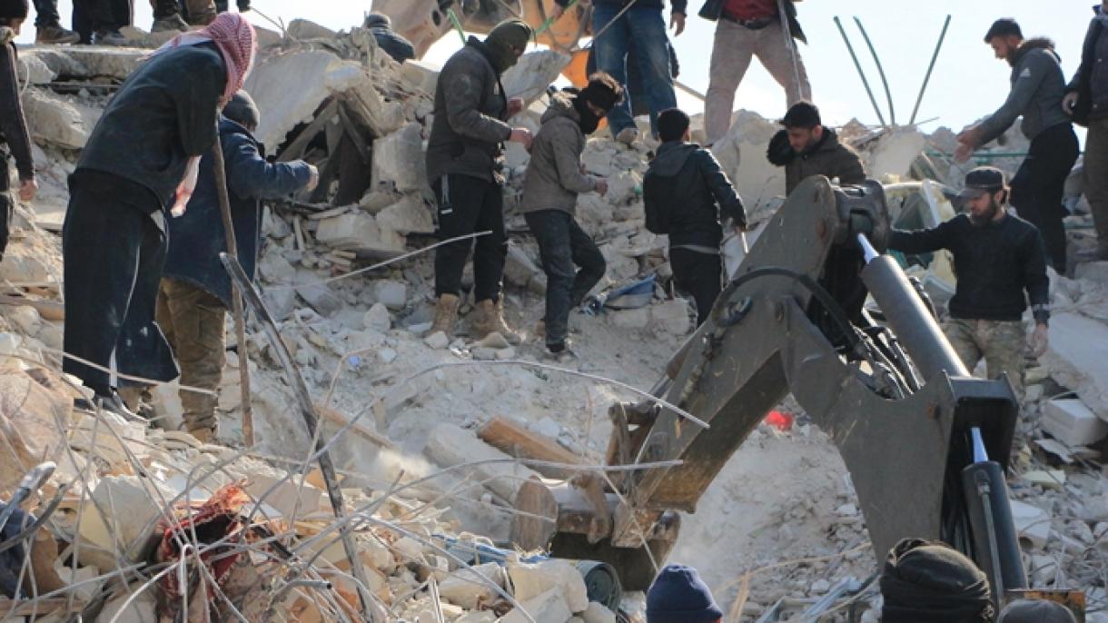 Suriyada zilzila qurbonlari soni 2530 nafarga yetdi