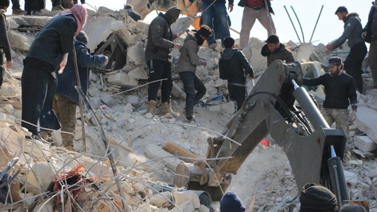 En Siria aumenta el número de muerto tras el terremoto en Kahramanmaraş