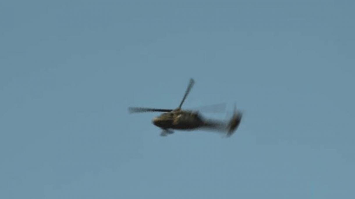 یونان کا ہیلی کاپٹر گر گیا