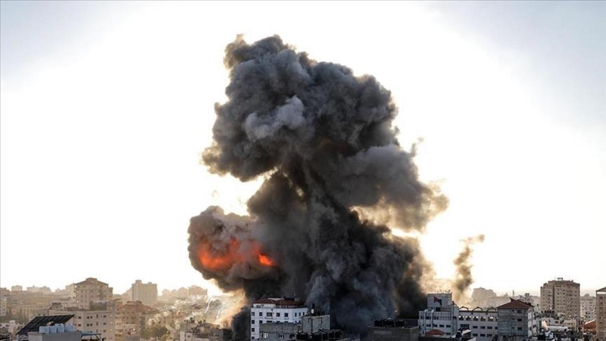 حمله هوایی ارتش اسرائیل به از برخی مناطق نوار غزه